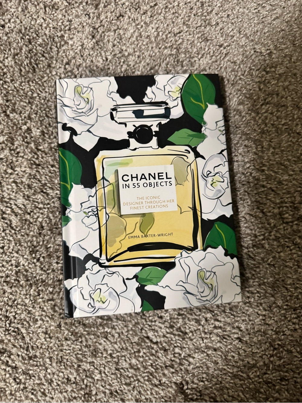 CHANEL Decorative Coffee Table Book - White, Green & Yellow Cover